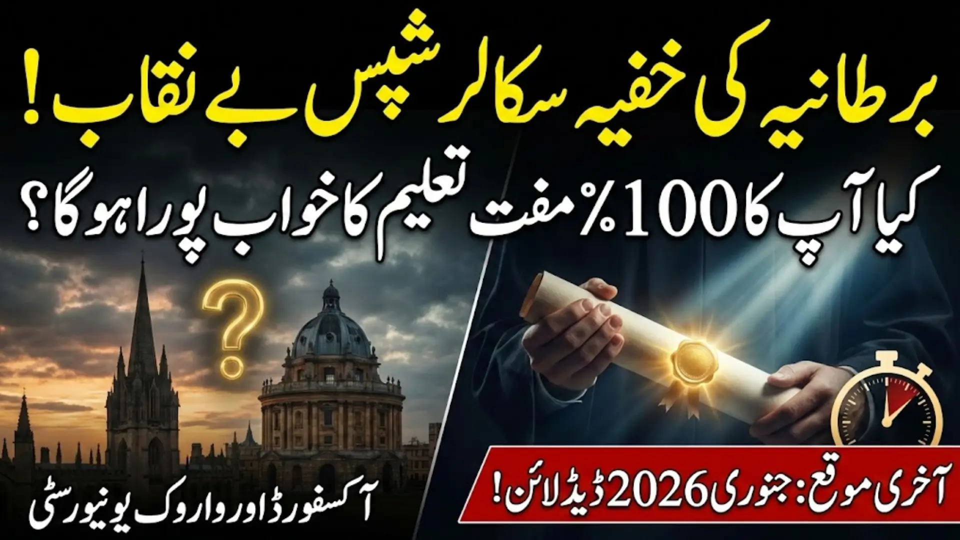 UK Scholarships for International Students 2026: Undergraduate, Master’s, and PhD Opportunities